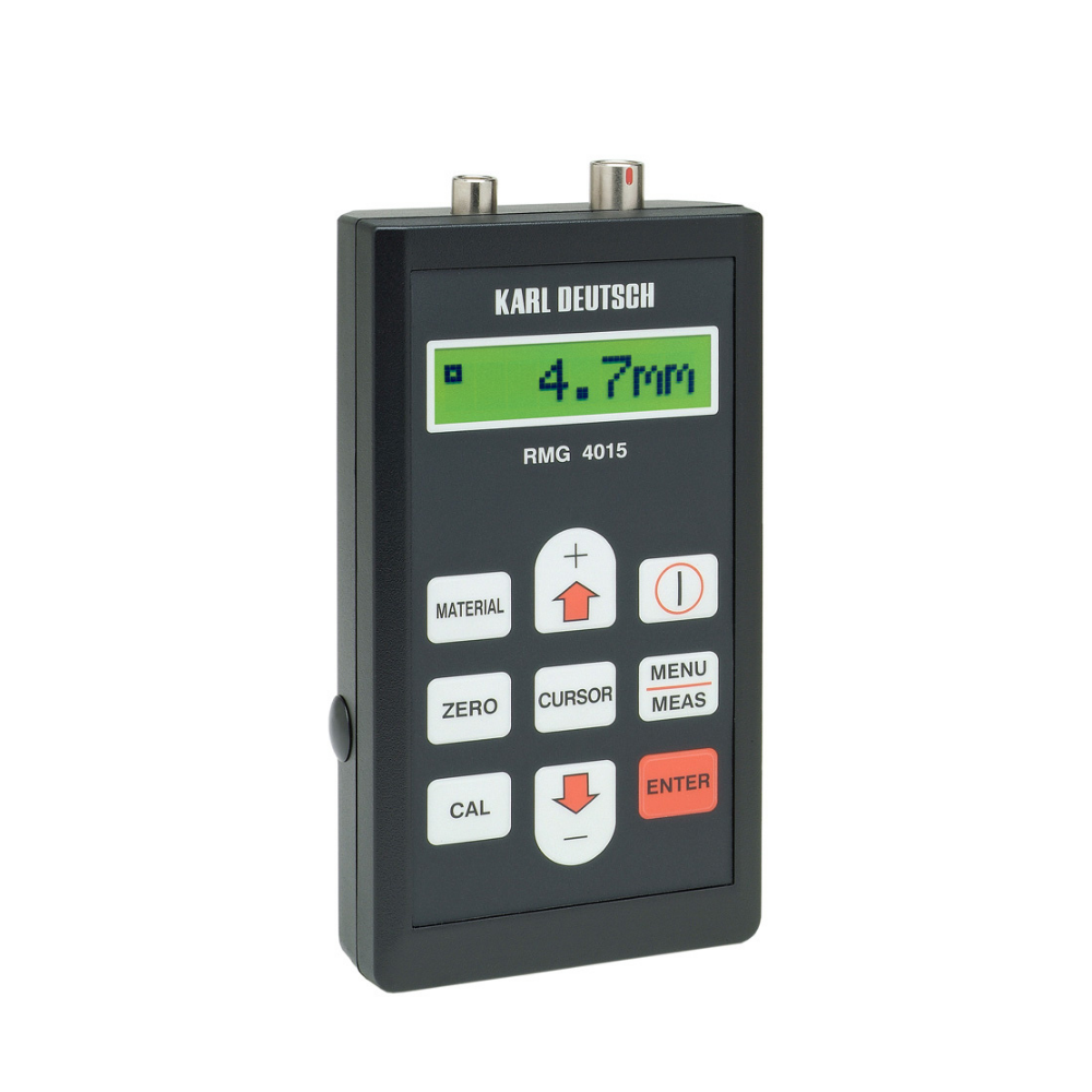 Karl DEUTSCH Crack Depth Meter RMG 4015, Īpaši precīzs mērījums, izmantojot materiāla raksturlīkni ar daudzpunktu materiāla korekciju gallery