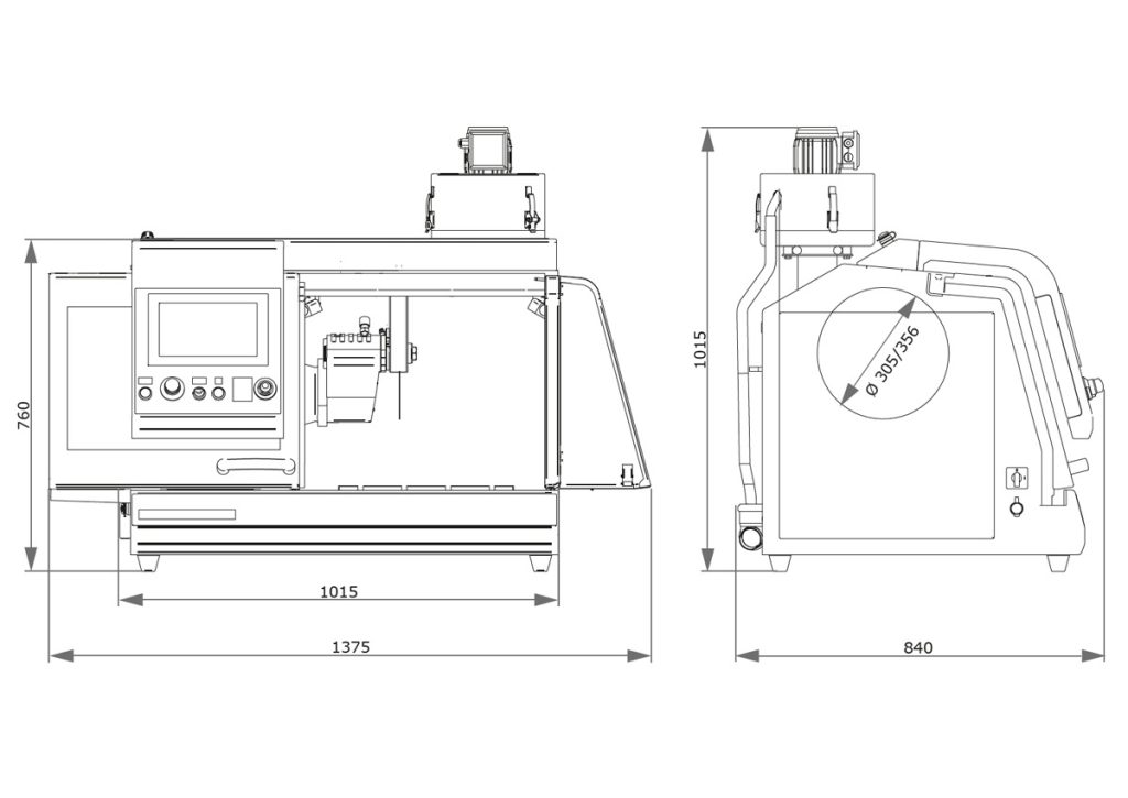 QATM Qness Benchtop Cut-off Machines QCUT 350 A (Brillant 250) gallery