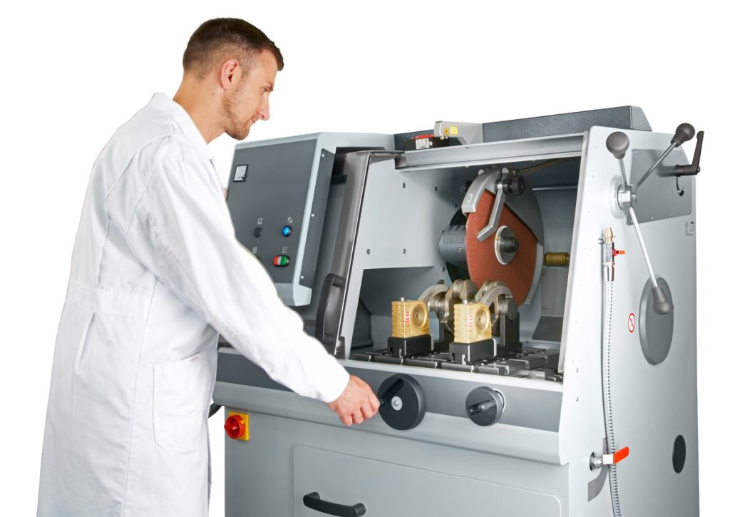 QATM Qness Floor-standing Cut-off machine Brillant 255 gallery