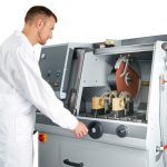 QATM Qness Floor-standing Cut-off machine Brillant 255 gallery