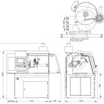 QATM Qness Floor-standing Cut-off machine QCUT 500 A (BRILLANT 275) gallery