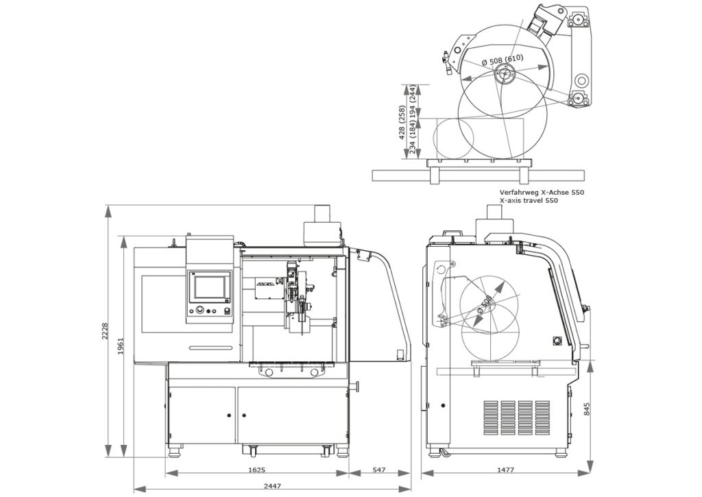 QATM Qness Floor-standing Cut-off machine QCUT 600 A (BRILLANT 285) gallery