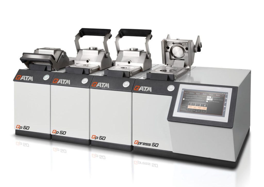 QATM Qness Hot Mounting Press Qpress 50 (Opal X-Press) gallery